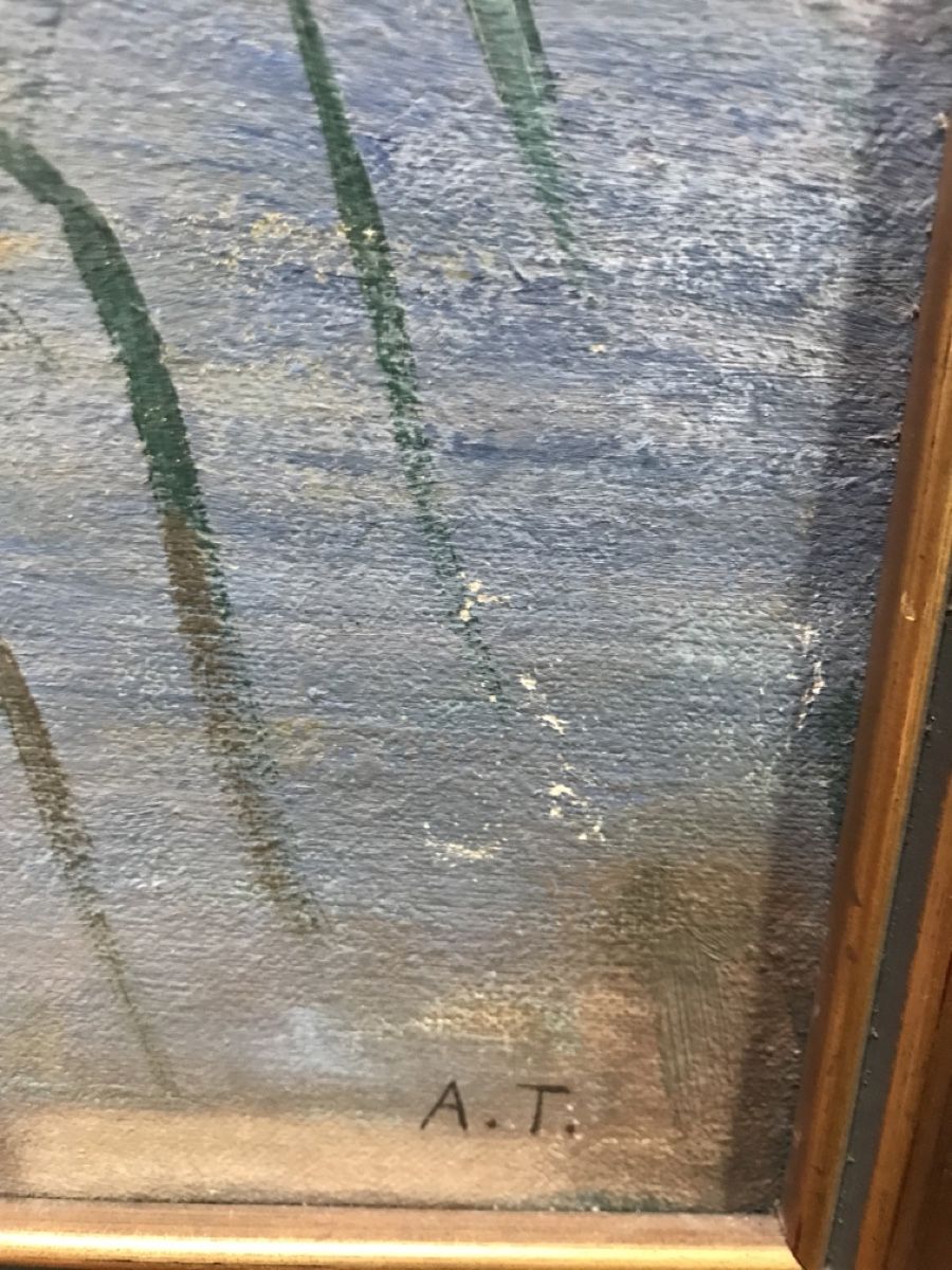 Tableaux: Monogramm A. T. – D'occasion à Wolfhalden par SecondAntique 4