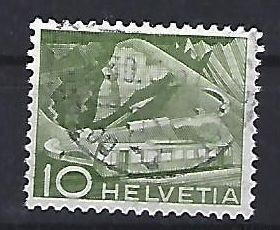 Tutti i francobolli: 1949 - Bergbahn Rochers de Naye – Usato da Schaffhausen venduto da poststamp