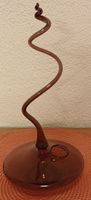 Design Glasobjekt amber – Vase oder Räucherstäbchenhalter