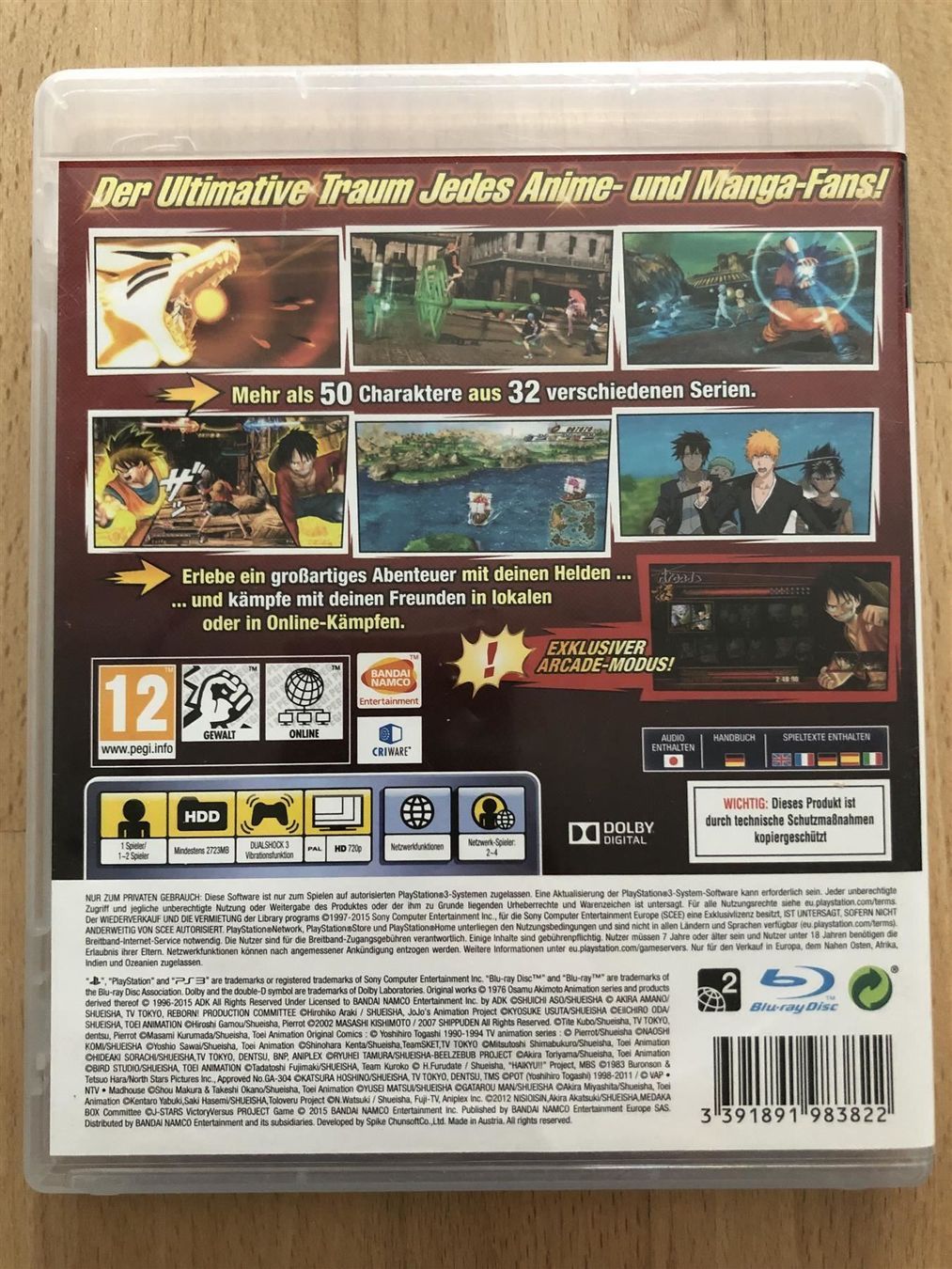 Giochi: J-Stars Victory - PS 3 – Usato da Nussbaumen AG venduto da Pika-Shop 1