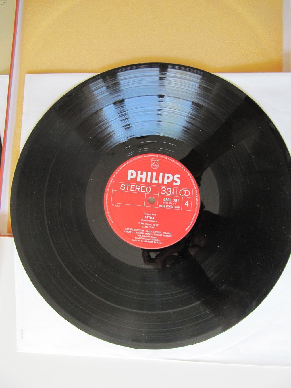 Dischi in vinile: Klassik-LP Box  VERDI  ATTILA – Usato da Basel venduto da Kuba2 4