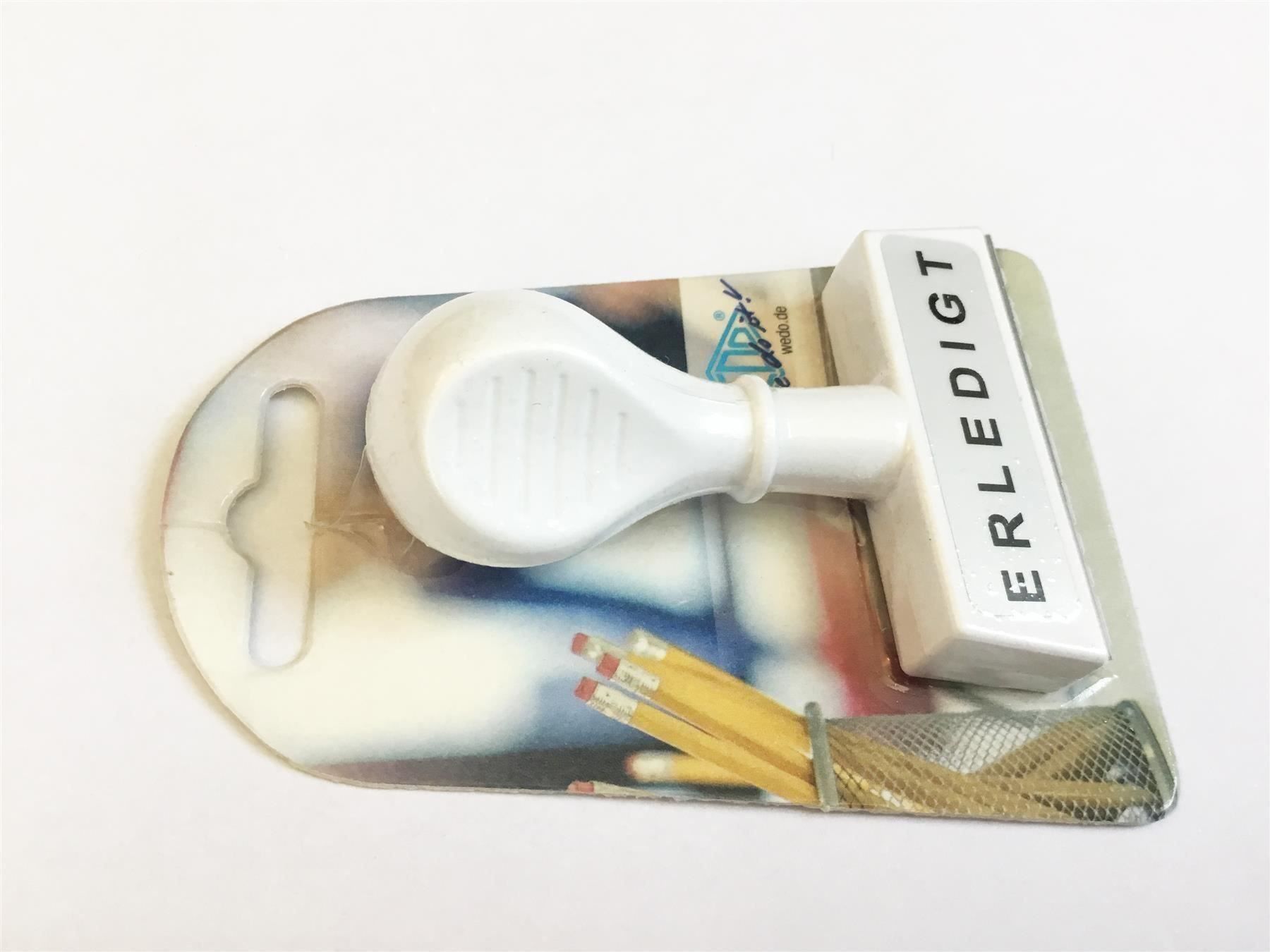 Timbri: Stempel ERLEDIGT, Abdruckbreite 45 mm – Nuovo e nell'imballaggio originale da St. Gallen venduto da cointec 6