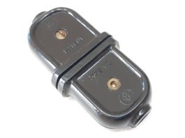 Bakelit-Stecker und -Steckdose  - Fiche et prise en bakélite