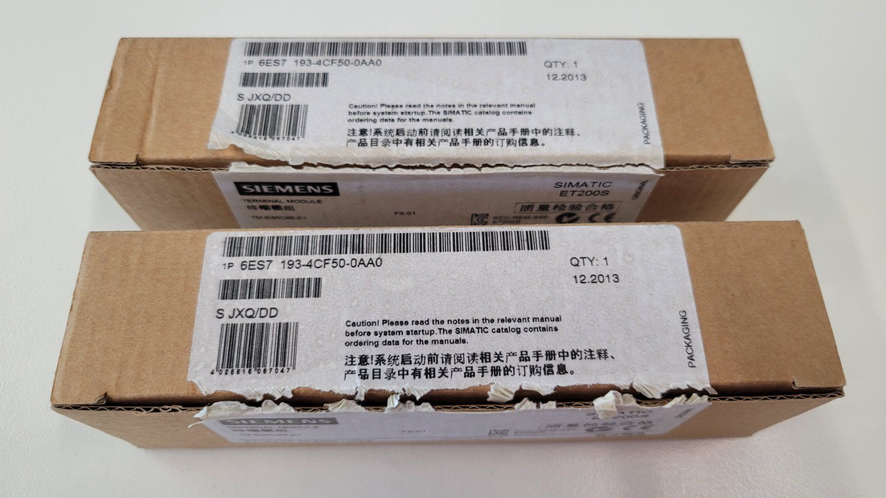 Siemens Composants électroniques: Siemens ET200S - 6ES7193-4CF50-0AA0 – Neuf (Voir description) à Möhlin par Kaiser_Engineering 2