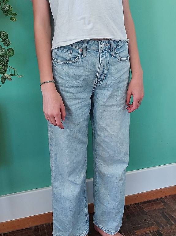 H&M Pantaloni: Hellblaue Jeans – Usato da Rapperswil BE venduto da AndreaReist