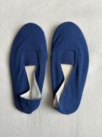 Gymnastikschuhe Turnschläppchen Gerätschuhe blau Grösse 26