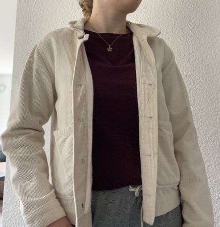 Beige Frühlingsjacke Gr. 36