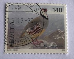Nr.1306 mit Stempel 2009  Steinhuhn Dauermarken 