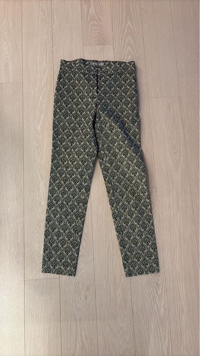 Hallhuber Pantaloni: Stylish Patterned Trousers - Perfect for Autumn! Size 8 – Nuovo (secondo la descrizione) da Uitikon Waldegg venduto da JanicaGe