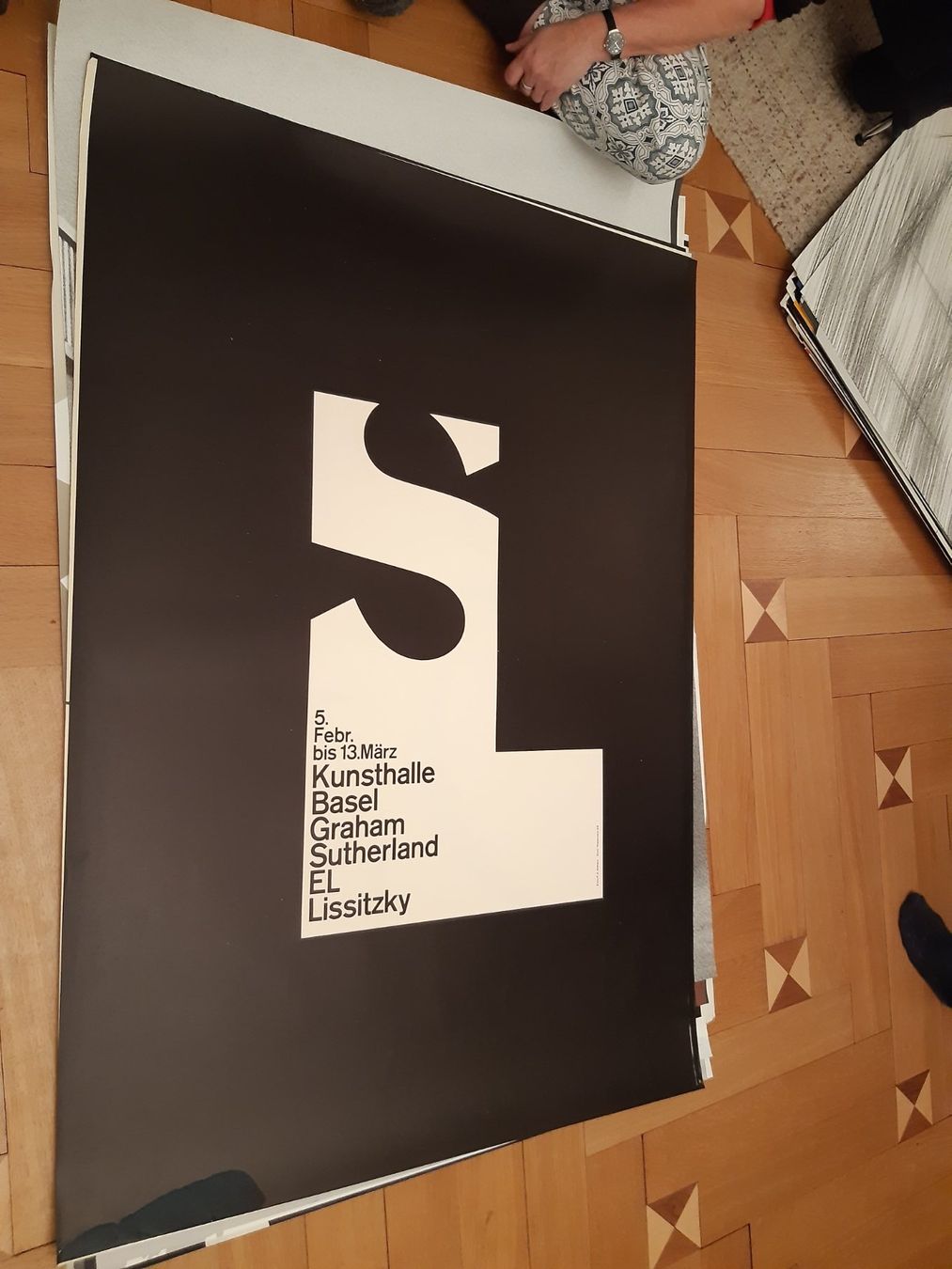 Poster & Bilder: Armin Hofmann, Graham Sutherland - El Lissitzky, 1966 – Gebraucht aus Villargiroud von Alcazar6 1