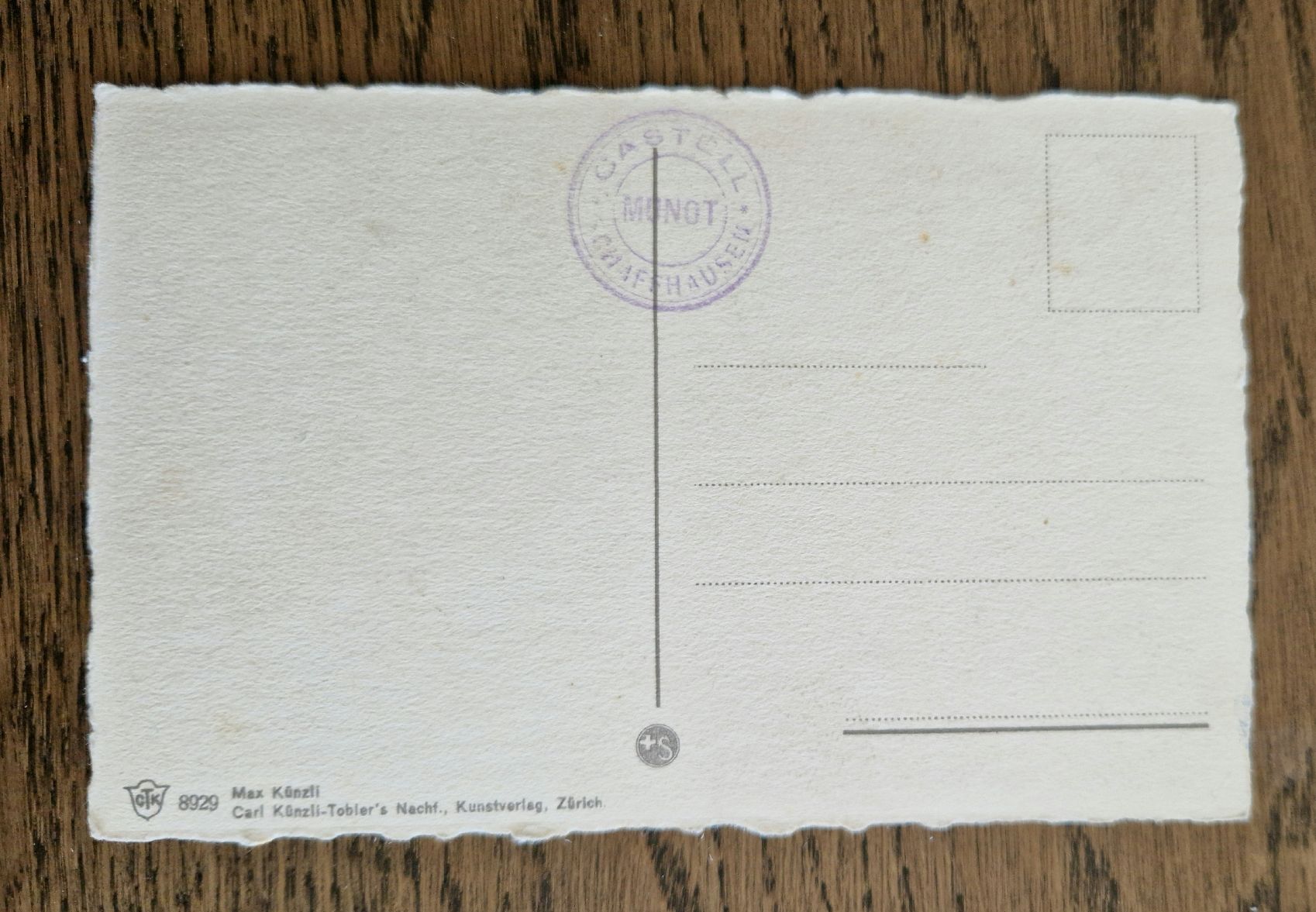 Cartoline postali: Schaffhausen Munot – Usato da Ebikon venduto da Donar50 2