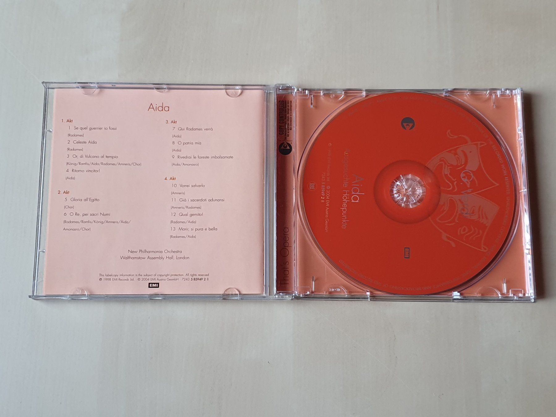 CDs: Verdi Aida – D'occasion à Stansstad par collectorsshop 2