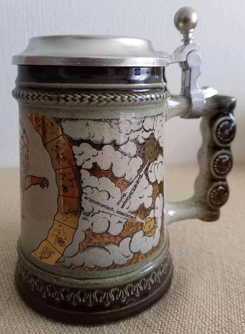 Toutes les décorations: BIERKRUG MIT ZINNDECKEL – Neuf (Voir description) à Binningen par mar_2jlr 4