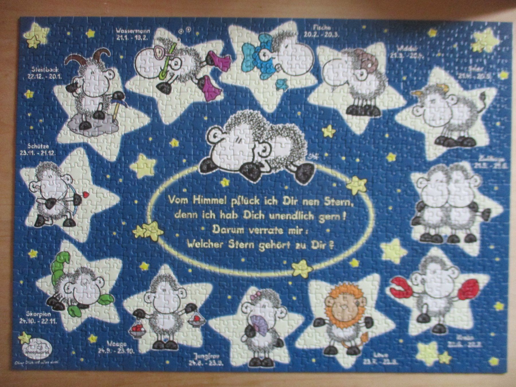 Ravensburger Puzzle: Ravensburger Puzzle, Sheepworld, Star Line – Usato da Birsfelden venduto da alles-muss-raus 1