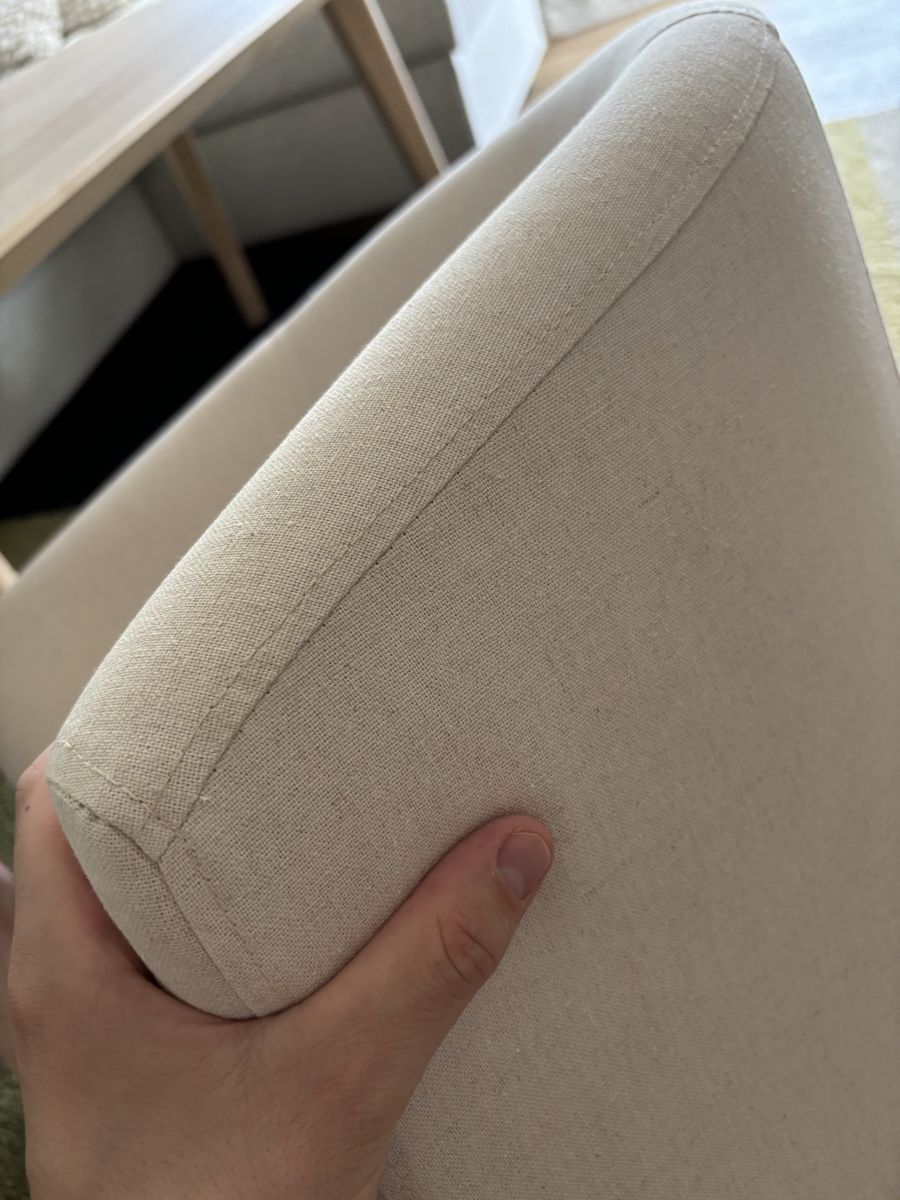 Poltrone: Eleganter Cocktailsessel in Beige – Usato da Trimbach venduto da fro_2ztm 4