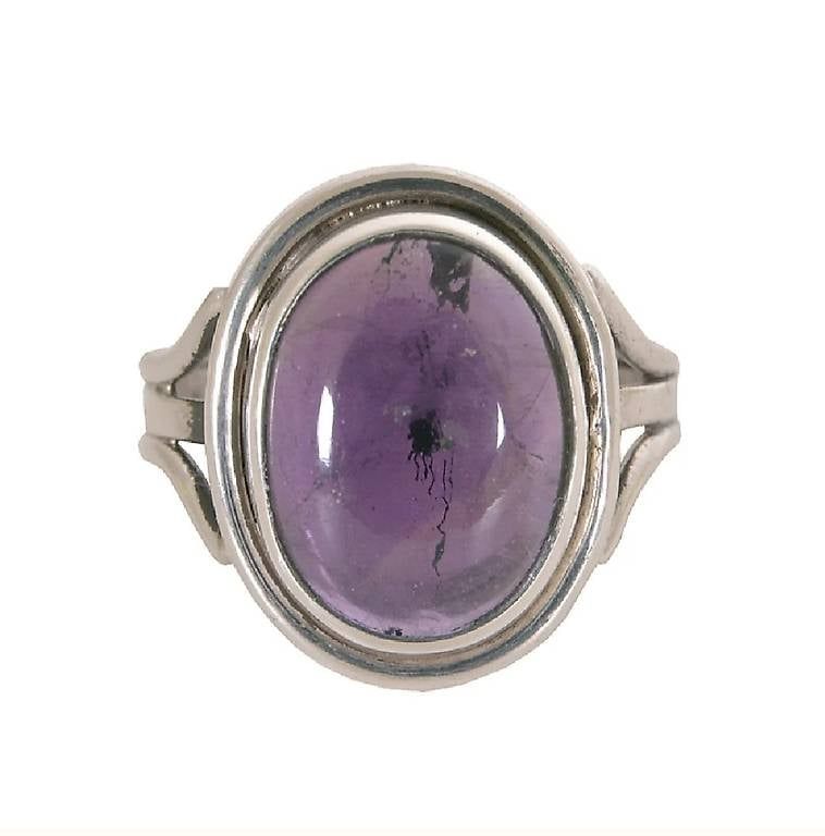 Anelli: Ring Silber mit Amethyst – Usato da Burgdorf venduto da sik_mz9x 2