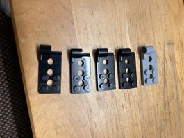 LEGO 5x Gelenkplatte 2x4 (98285)