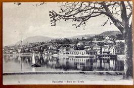Neuchâtel - Baie de l'Evole 1910