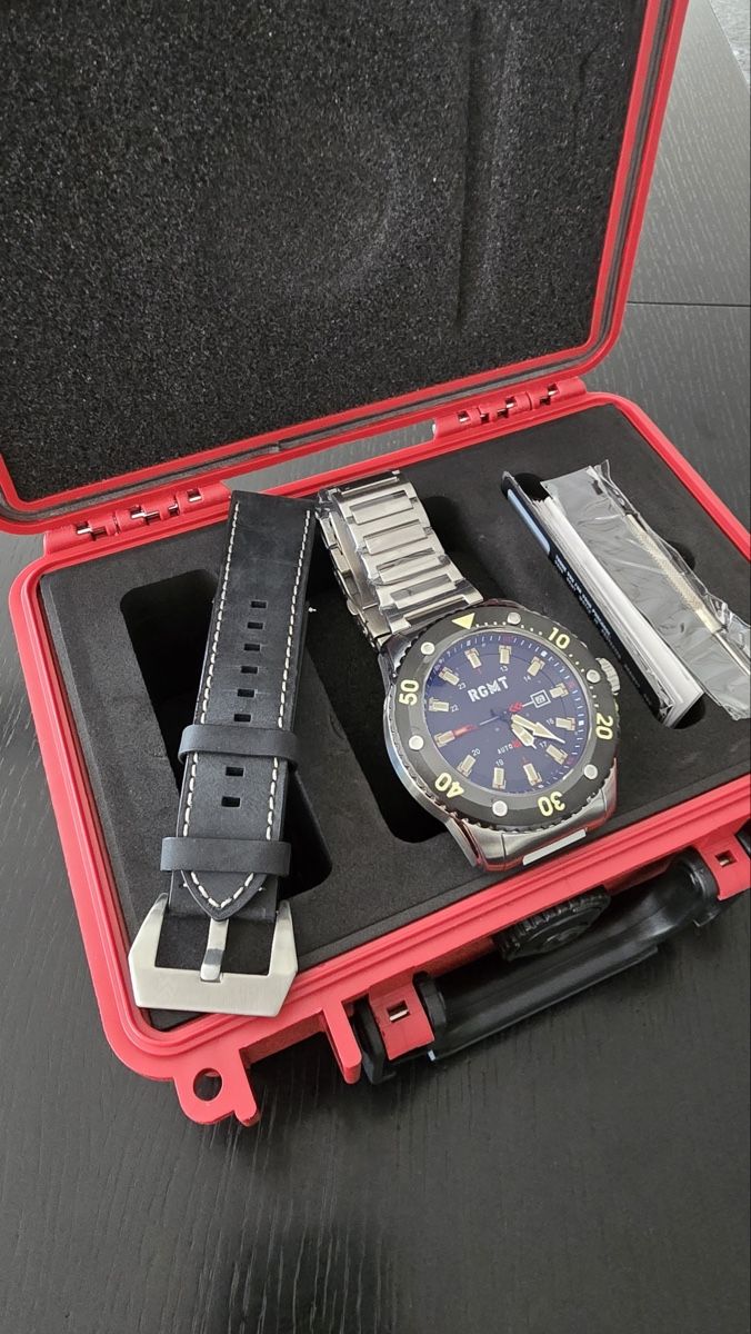 Orologi: RGMT STEALTH BLACK Automatik Uhr – Nuovo e nell'imballaggio originale da Seftigen venduto da Kadi61 2
