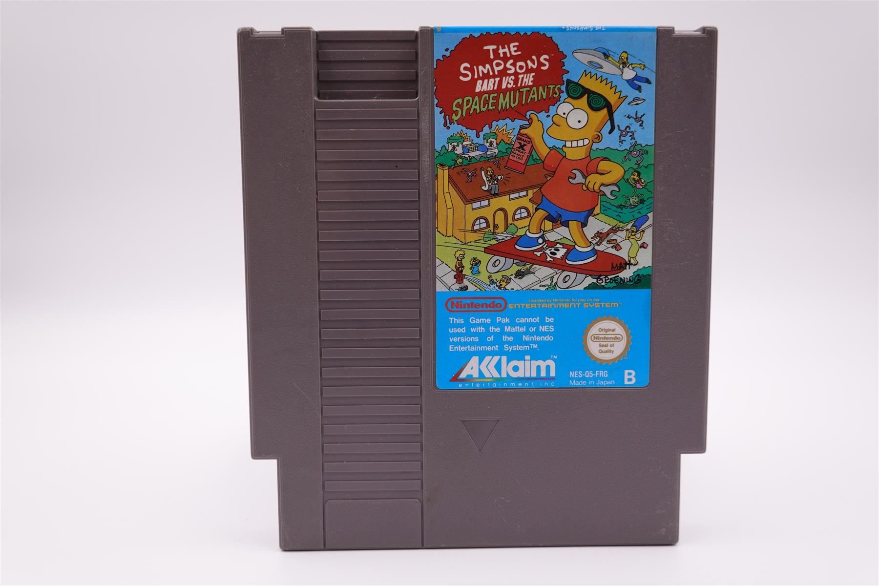 Nintendo Giochi: The Simpsons Bart vs the Spacemutant NES – Usato da Herisau venduto da ZelliZone