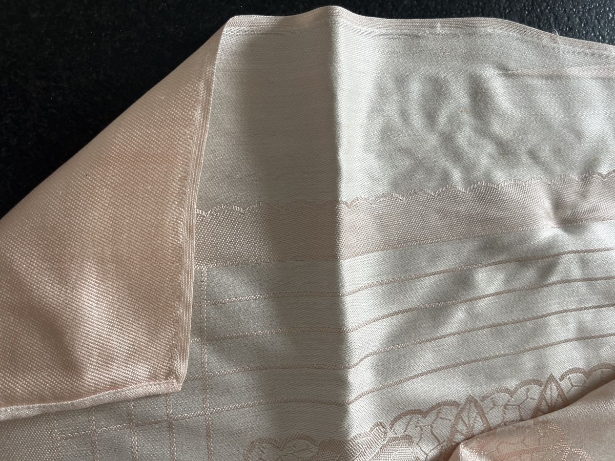 Altra biancheria da tavola: Alte Baumwolle Tischdecken, peach Farbe – Usato da Brienz BE venduto da hey_z9vg 4