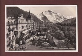 INTERLAKEN - Hotels Viktoria und Jungfrau - 1933