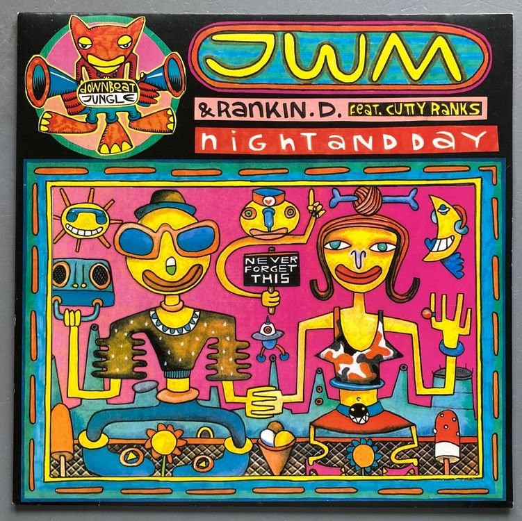 JWM AND RANKIN. D. FEATURING CUTTY RANKS - NIGHT AND DAY (D'occasion) à ...