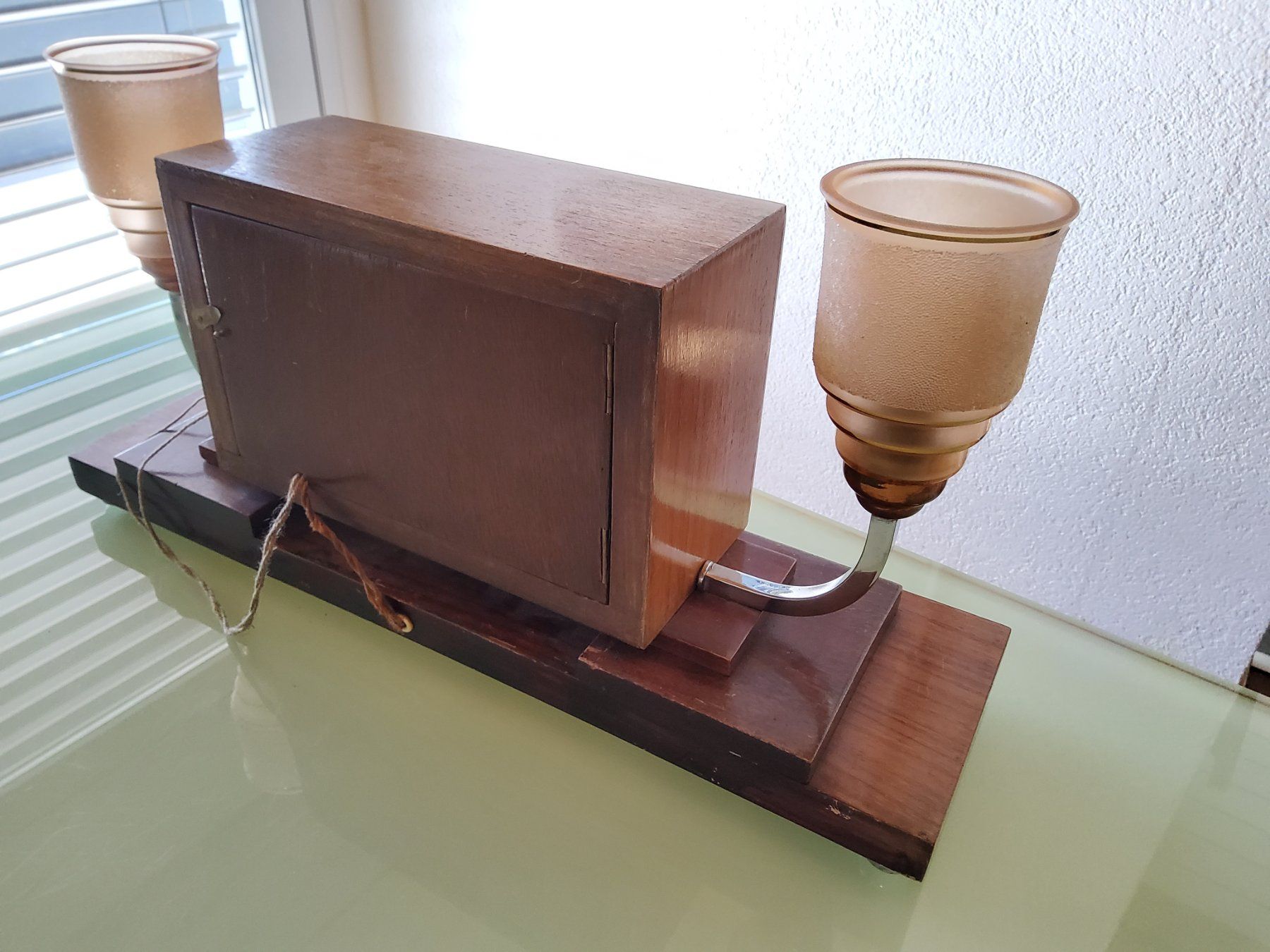 Stand- & Wanduhren: Pendule de table Art Déco ancienne  – Gebraucht aus Malleray von Broc-Mo 6
