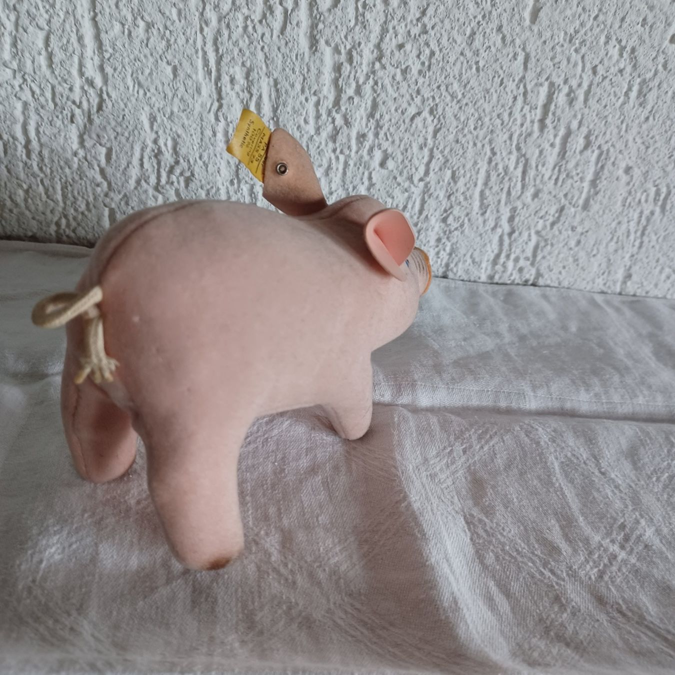 Steiff Spielzeuge: Steiff Schweinchen 10 cm gross um 1970 – Gebraucht aus Abtwil SG von luupsy 2