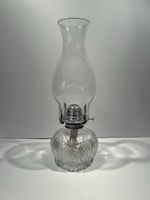 Petrollampe Glas