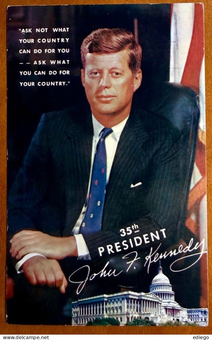 Cartoline postali: USA - JFK 1964 – Usato da Lutry venduto da Ediego