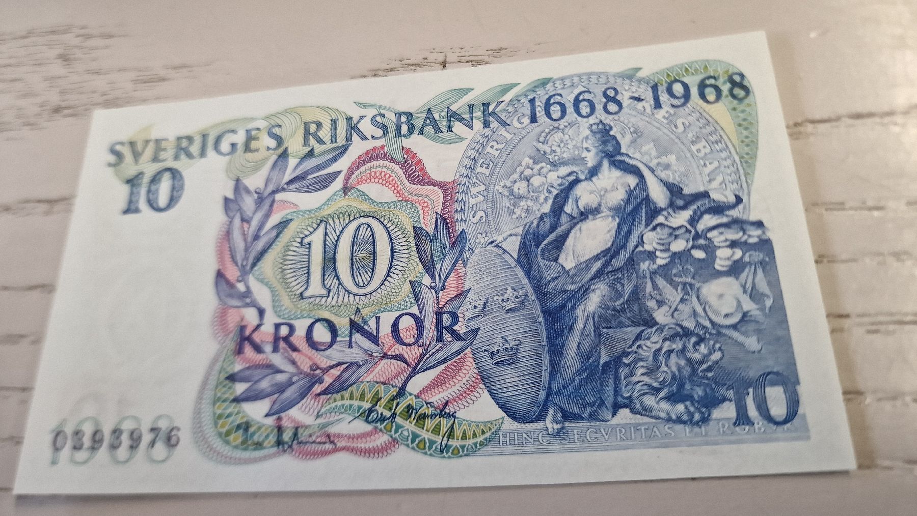 Banconote: Banknote Sveriges NEU – Nuovo e nell'imballaggio originale da Herisau venduto da Antiques.AR