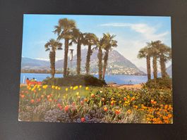AK Lugano Paradiso Quai Lago di Lugano Monte Brè