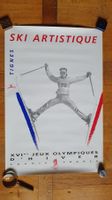 affiche ski artistique - Jeux olympiques d'Alberville 1992