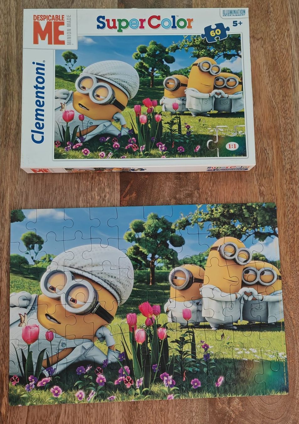 Clementoni Puzzle: Clementoni SuperColor Puzzle Despicable Me 60 Teile – Usato da Rheinsulz venduto da Gilea 1