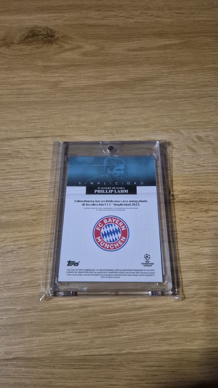 Topps Sammelbilder & Trading cards: Topps Simplicidad Philipp Lahm 35/49 Autograph – Neu (gemäss Beschreibung) aus Uetikon am See von vi3nnaC4lling 1