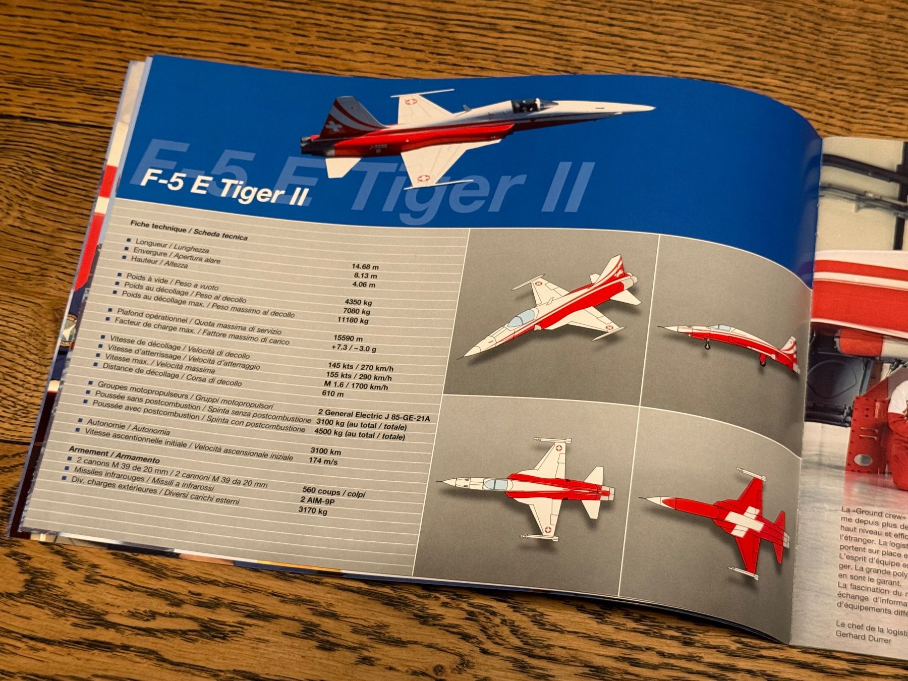 Schweizer Armee Documenti: Prospekt Patrouille Suisse 2006 - Schweizer Luftwaffe – Usato da Brütten venduto da Hst1 3