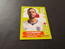 Panini Sticker FIFA Fussball WM 2026 Jordan Henderson ENG 9
