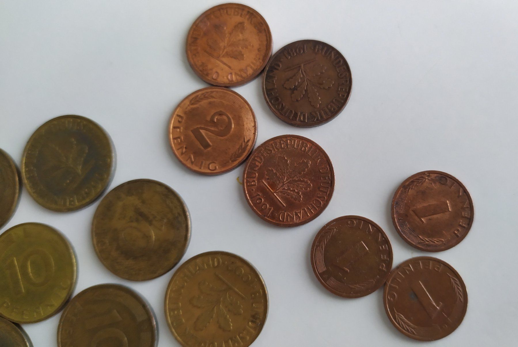Tutti le monete: Lot Deutsche Mark, DM, ab 1980 – Usato da Chezard St-Martin venduto da Loucail 3