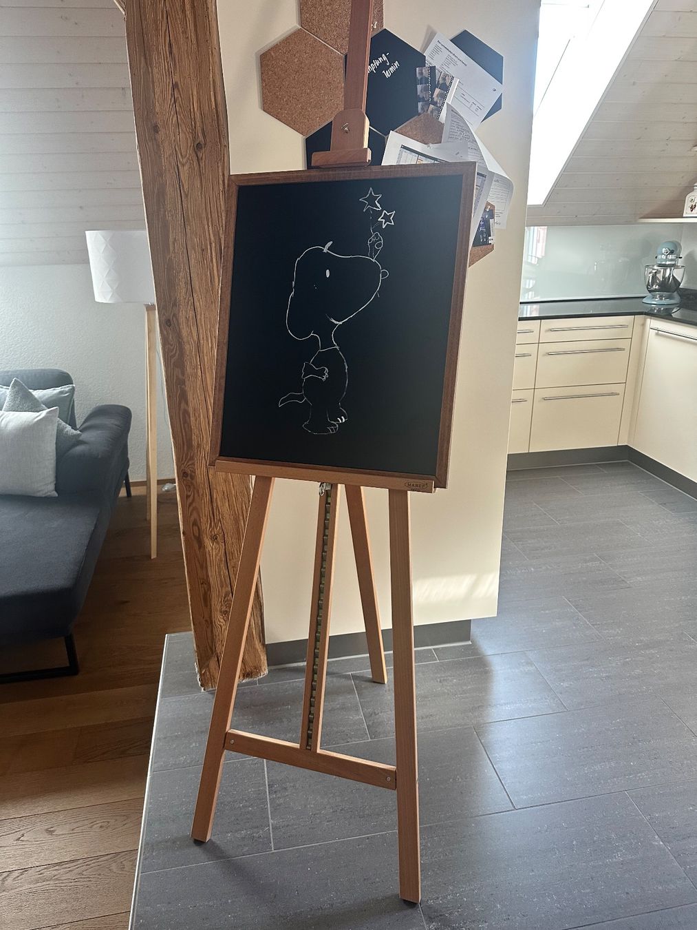 Staffeleien: Staffelei mit Kreidetafel – Gebraucht aus Oberembrach von ASP80