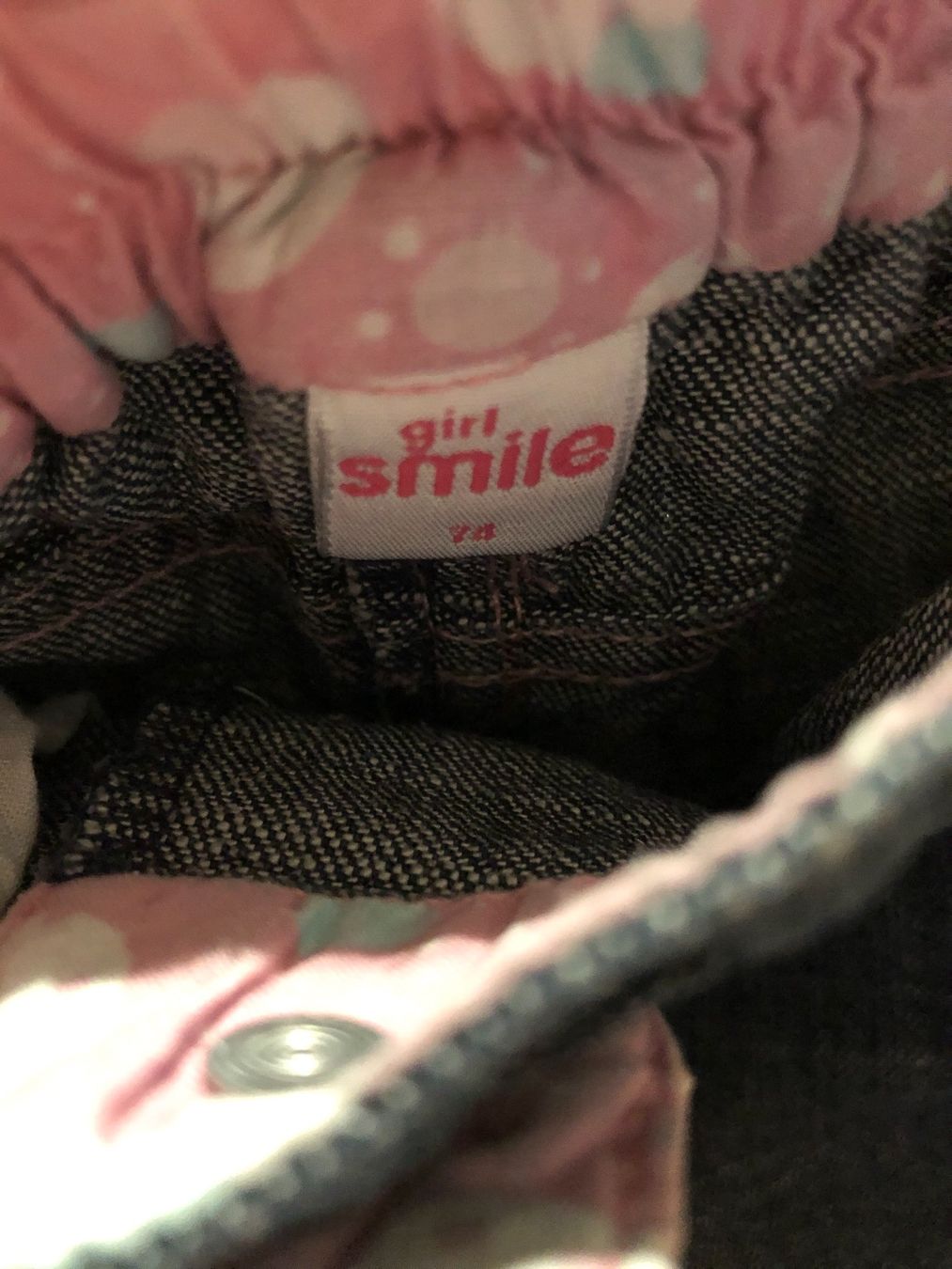 Pantaloni: Ensemble jeans + tee shirt - 12 mois 74 cm – Usato da Carouge GE venduto da Emilynette 4