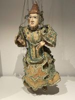 Marionette Puppe Burma Antiquität