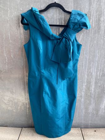 CUE Cocktailkleid 🍸Blaugrün Gr. 36