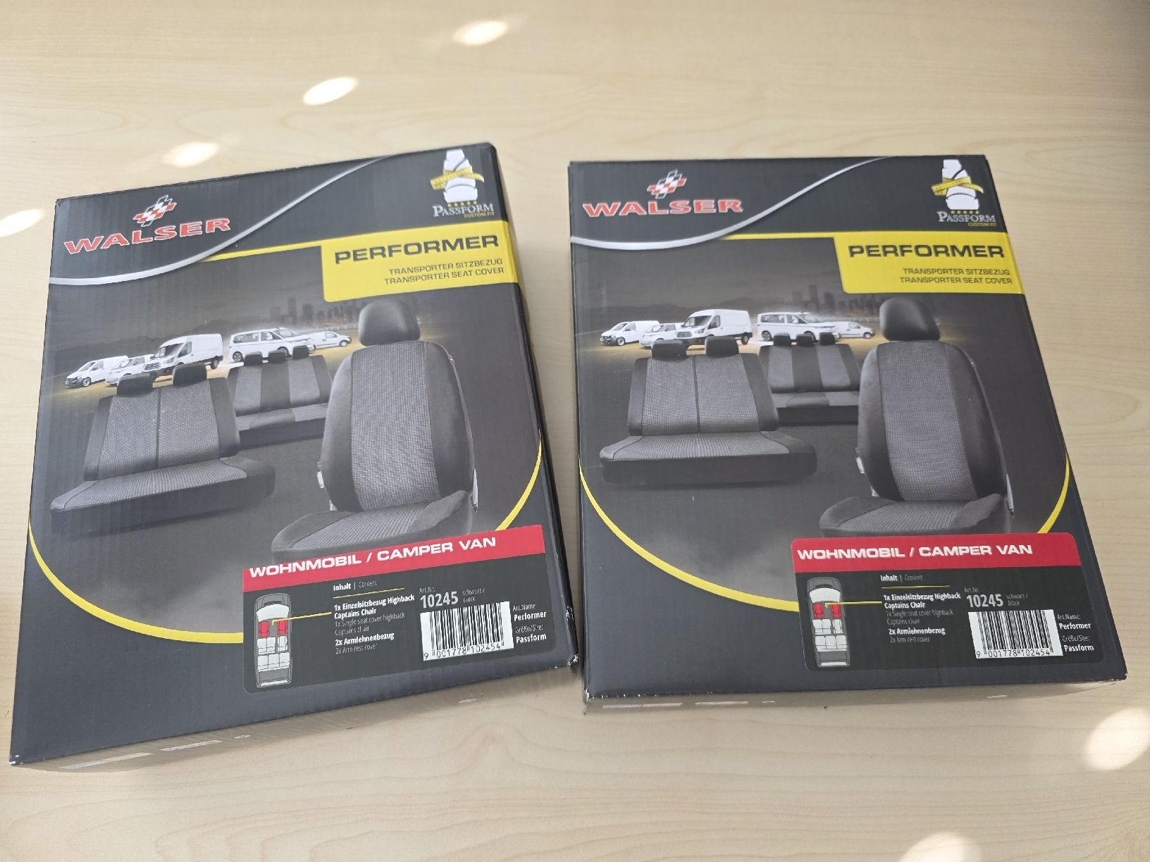 Accessori per altri veicoli: Wohnmobil oder Transporter Sitzbezüge NEU von Walser – Nuovo e nell'imballaggio originale da Bassersdorf venduto da Zopzero