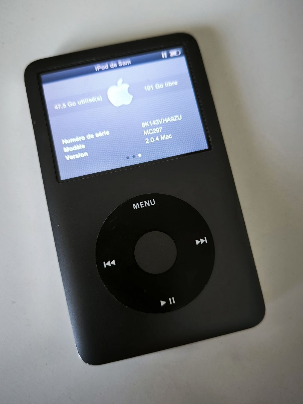 Apple Lecteur multimedia & Streamer: iPod Classic 160GB Noir – D'occasion à Riaz par vanucaptures 2