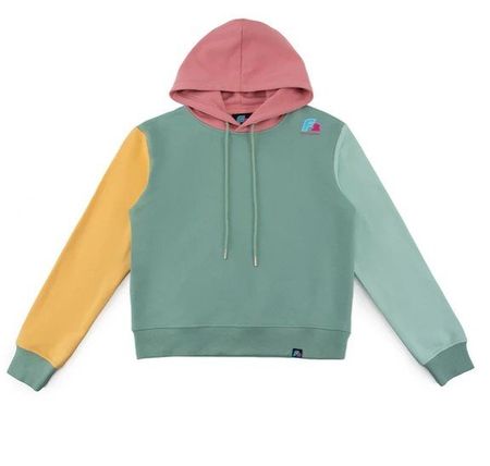 F2 Retro Rave Hoodie Damen Sweatshirt Pullover Multicolor L