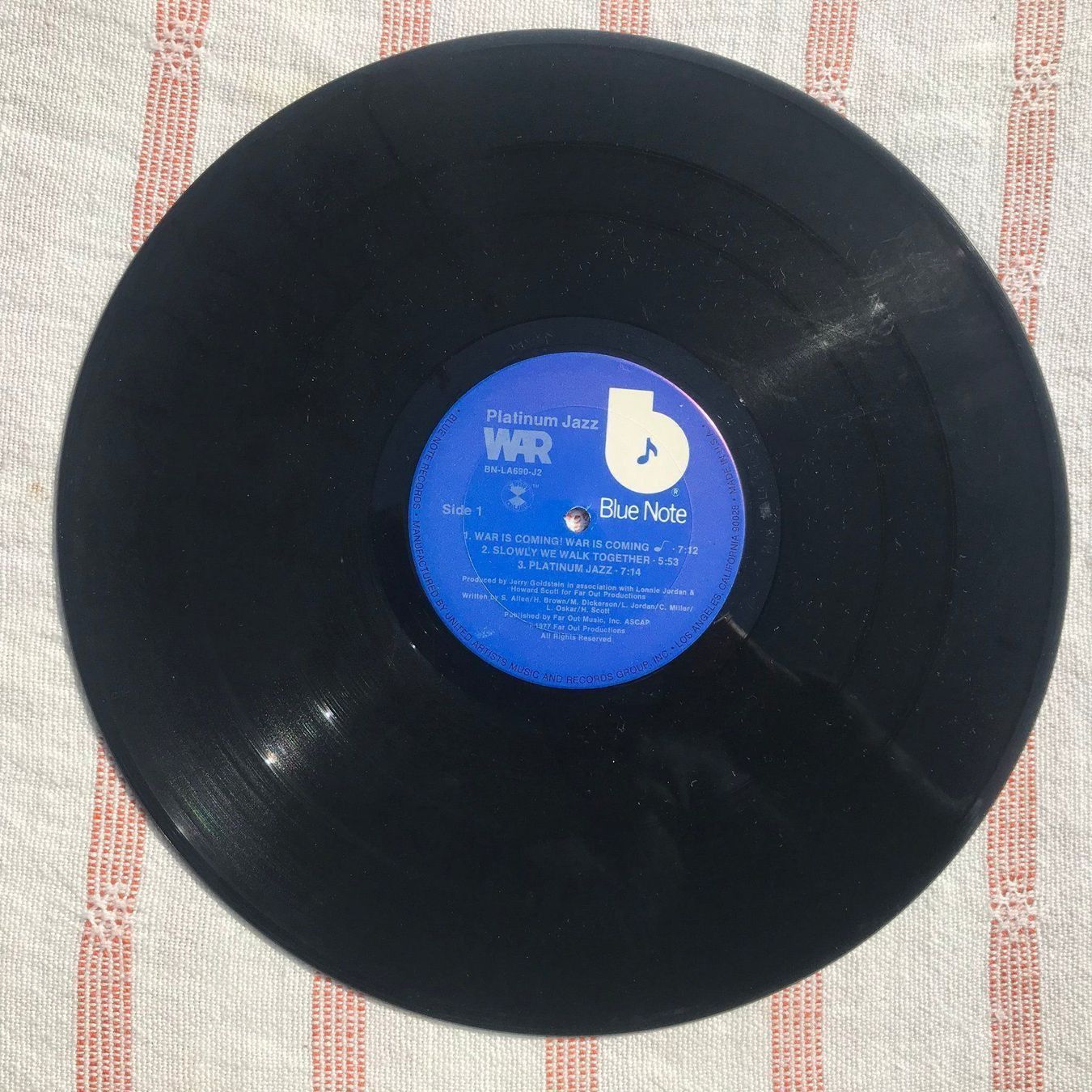 Schallplatten: War: Platinum Jazz, 1977 Blue Note, LP 2 – Gebraucht aus Zollikerberg von Dogon 1