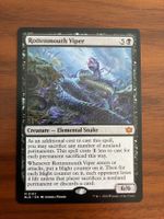 Magic: The Gathering; Rottenmouth Viper, NM, Mythic
