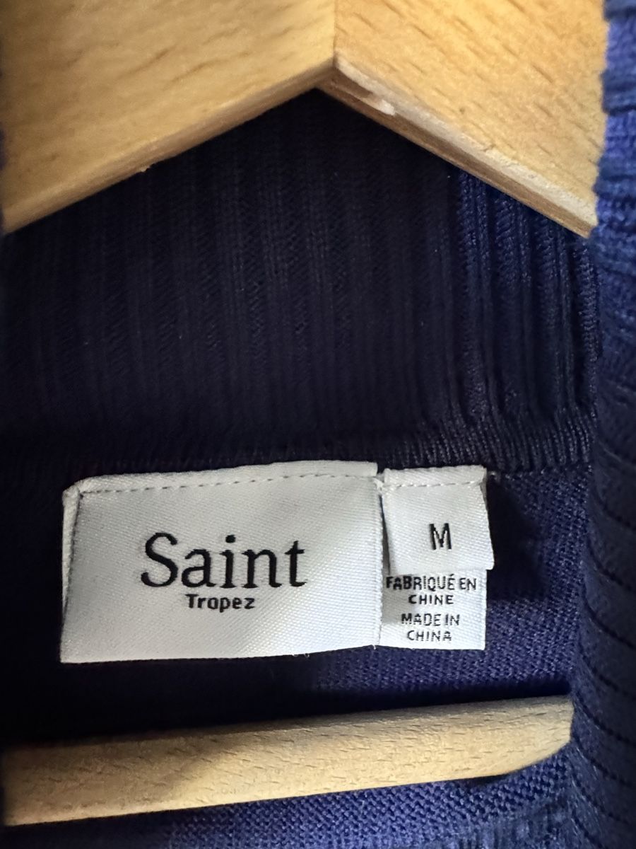Maglioni & Felpe: Saint Tropez Rollkragenpullover Blau Gr. M – Usato da Baar venduto da AlicjasWunderland 1