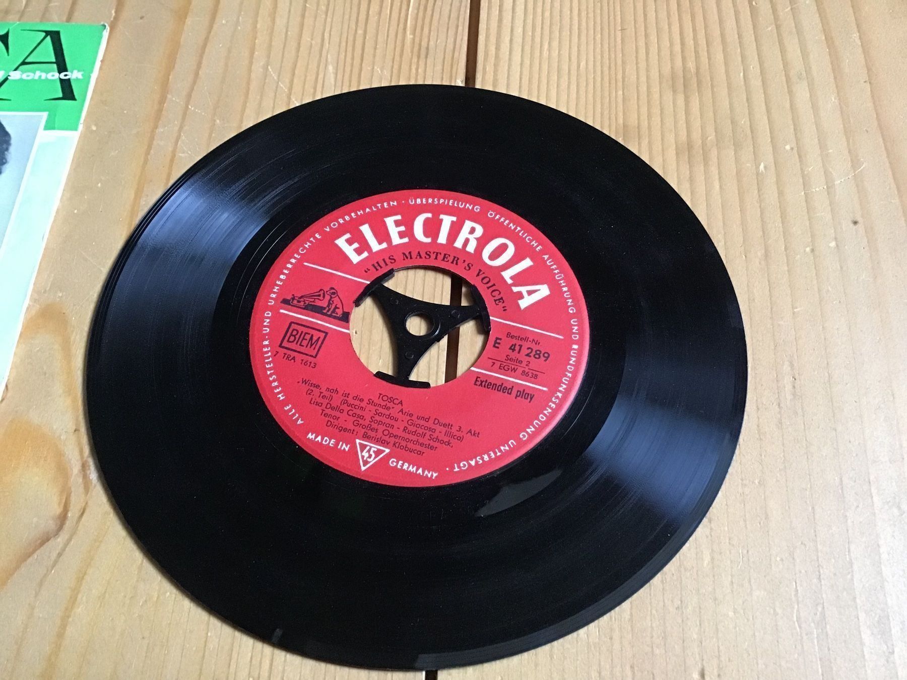 Dischi in vinile: single, R. Schock, tosca – Usato da liestal venduto da makai05 1